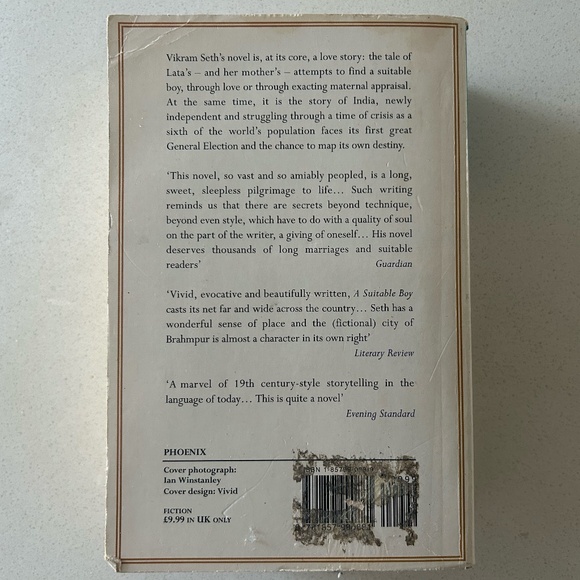 A Suitable Boy by Vikram Seth - Picture 2 of 2